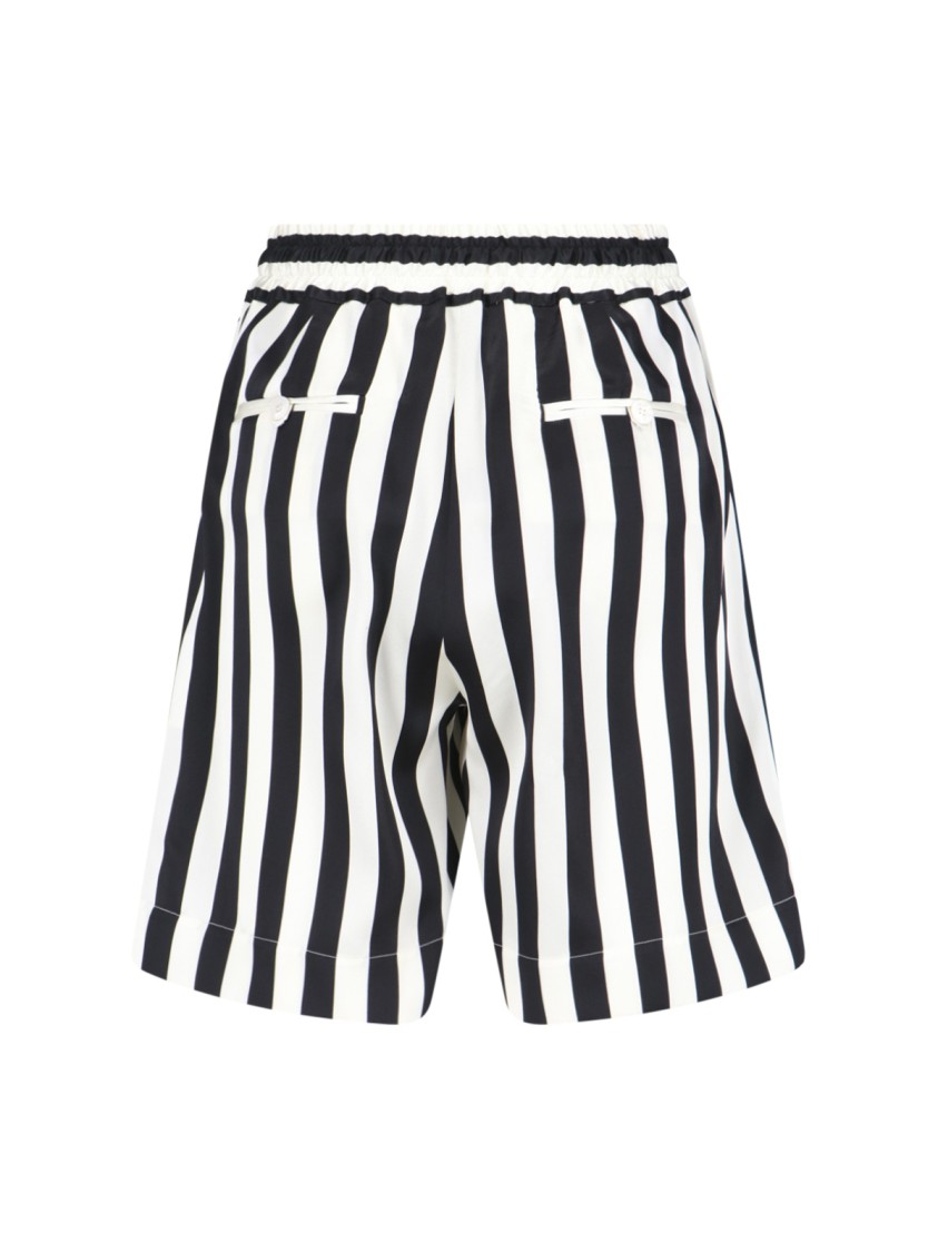 Kiton Tailored Shorts With Button And Elastic