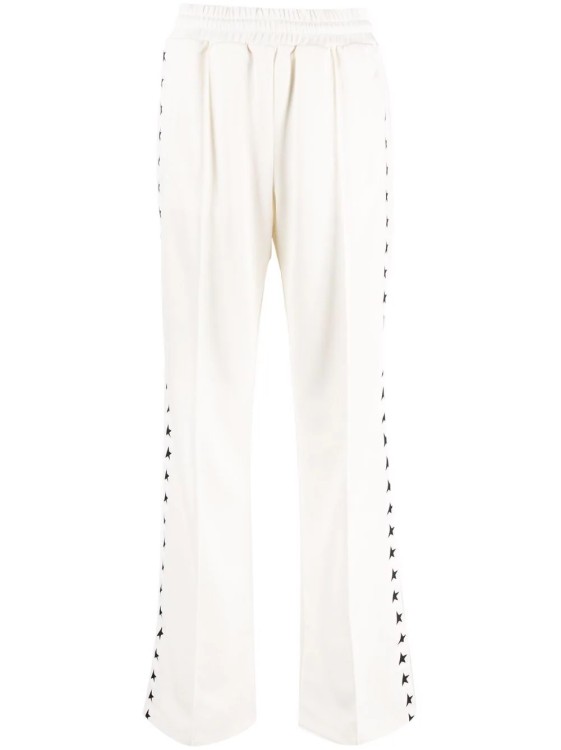 Golden Goose Wide-Leg Joggers With Star Motifs | THE LIST