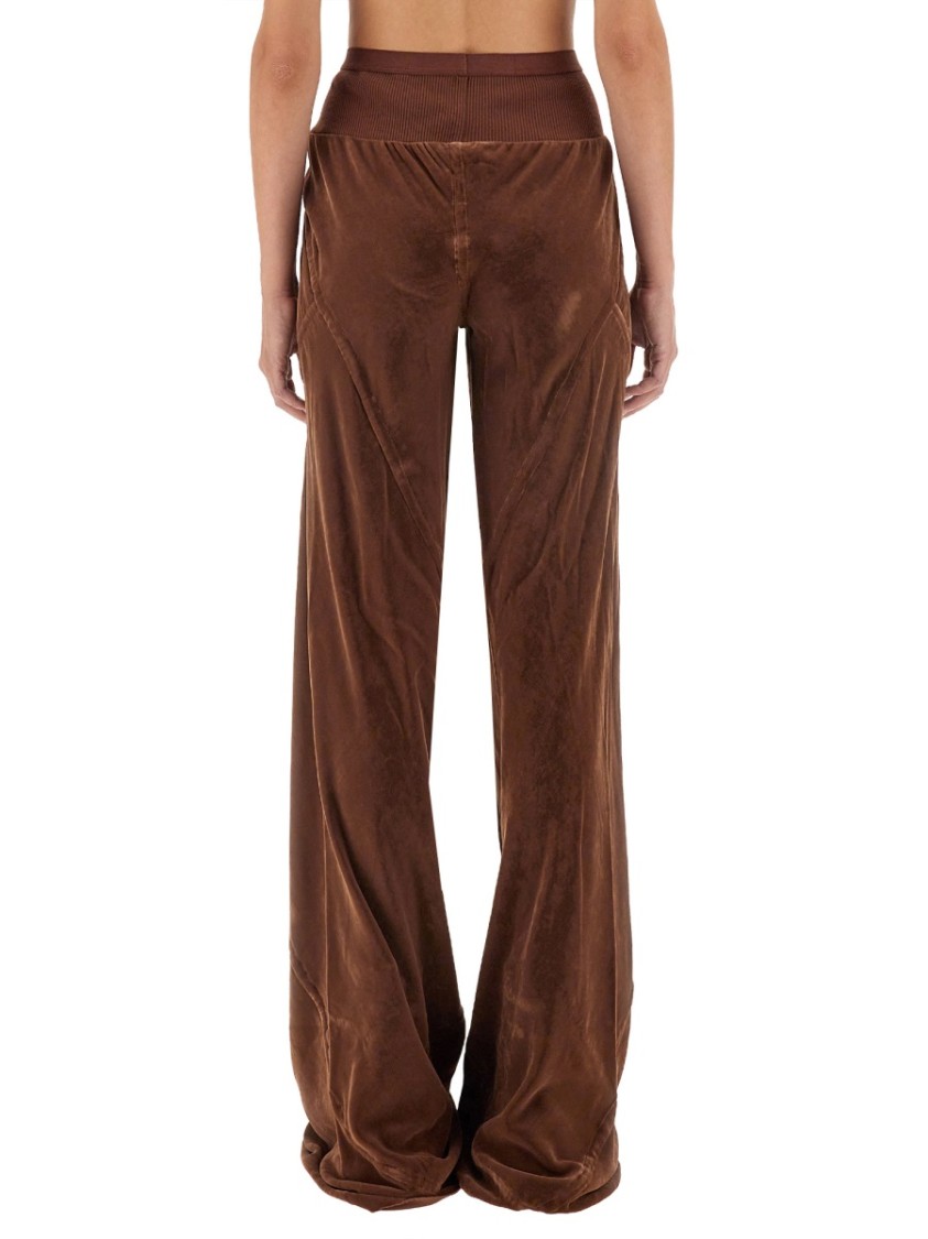 Shop Rick Owens Pants "bias" In Brown