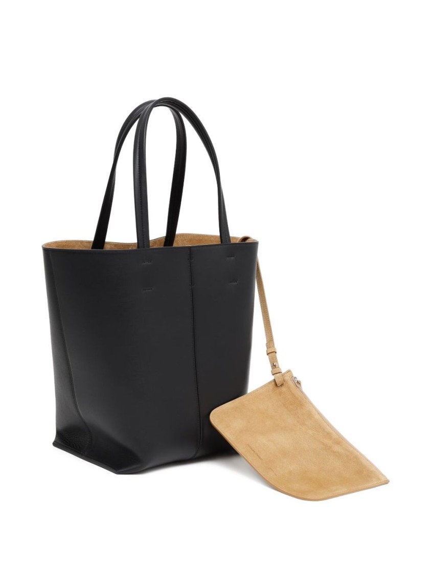 Phoebe Philo Structured Pot Cabas Handbag With Versatile Pouch