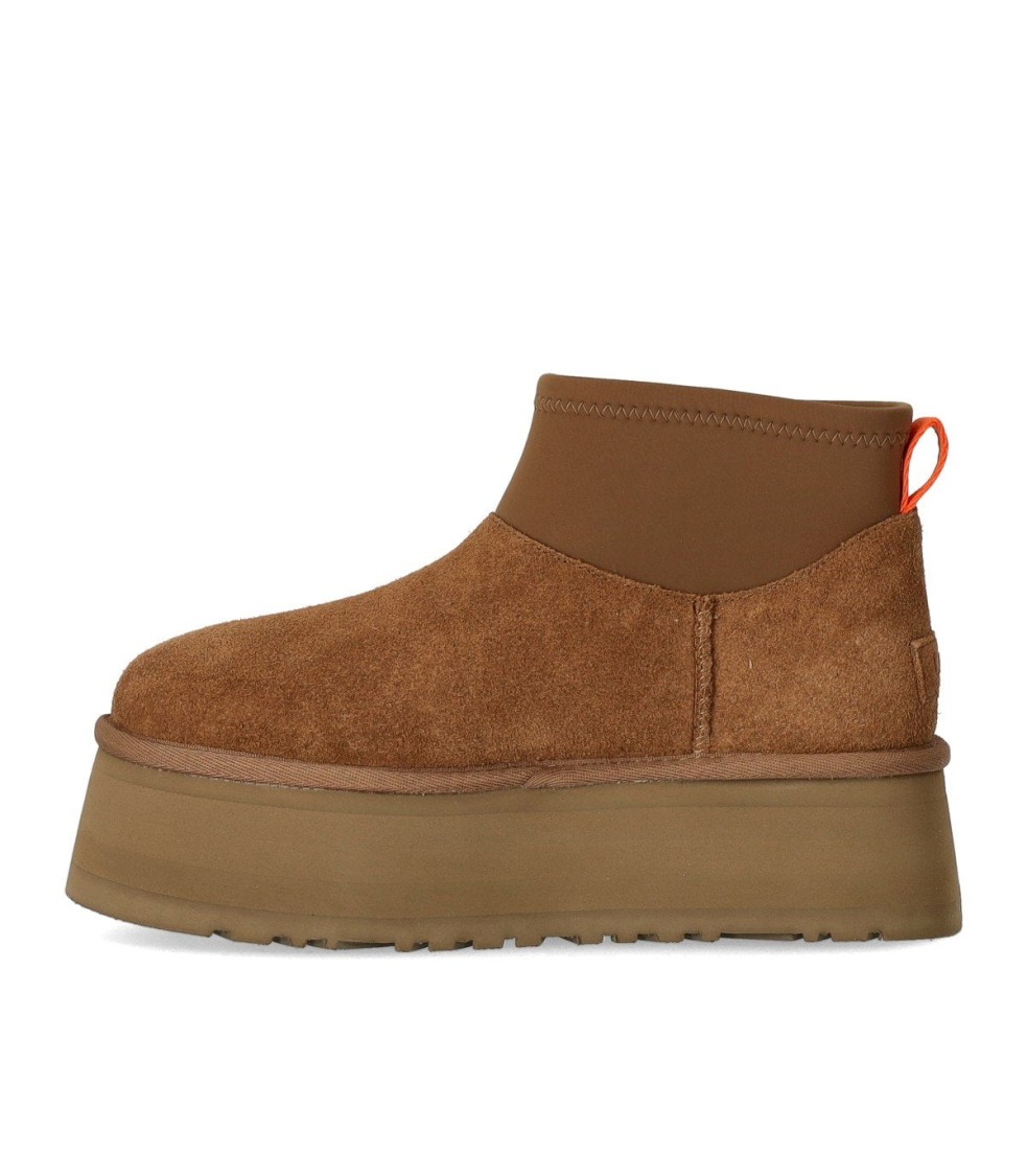 Ugg Classic Mini Dipper Chestnut Boot In Brown