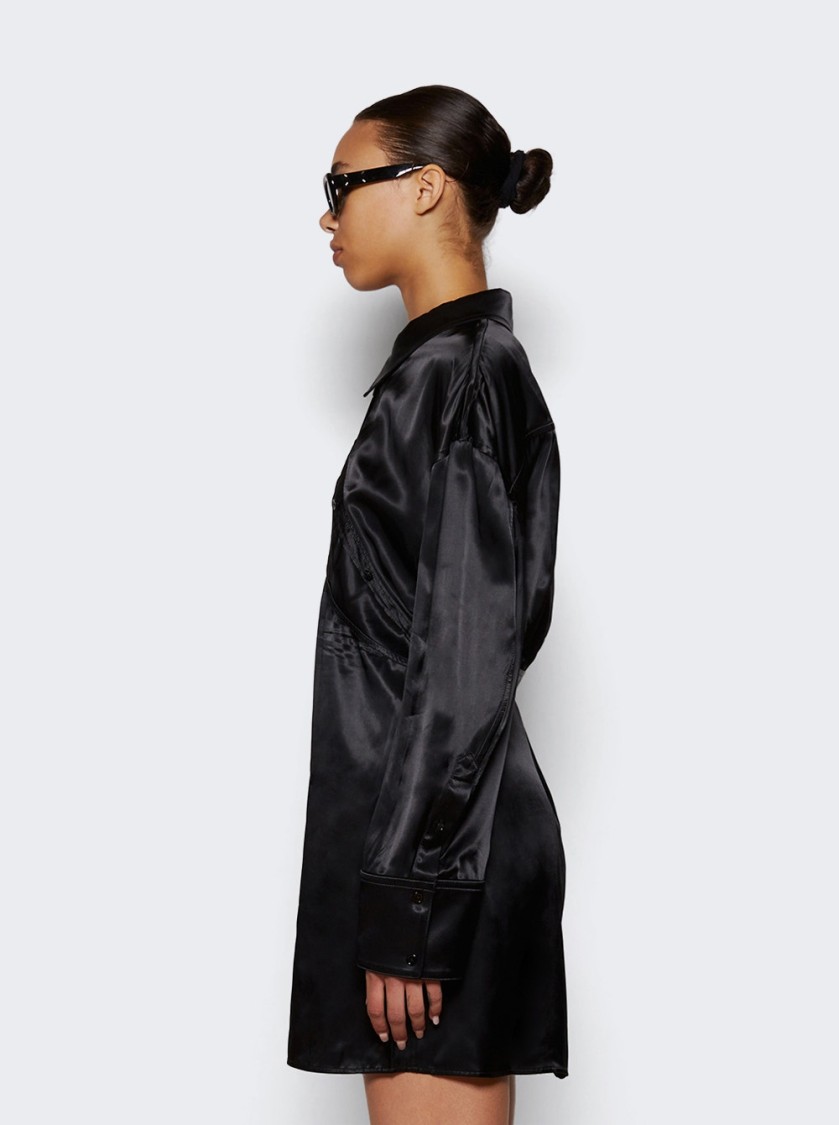 Alexander Wang Re-styled Bolero And Slip Dress Black In Black