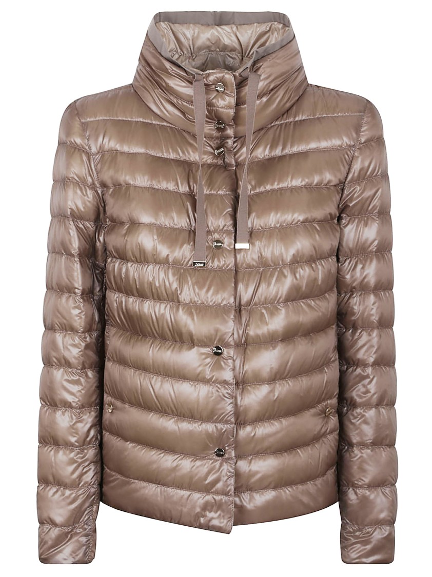 Herno Reversible Down Padded Jacket With High Collar