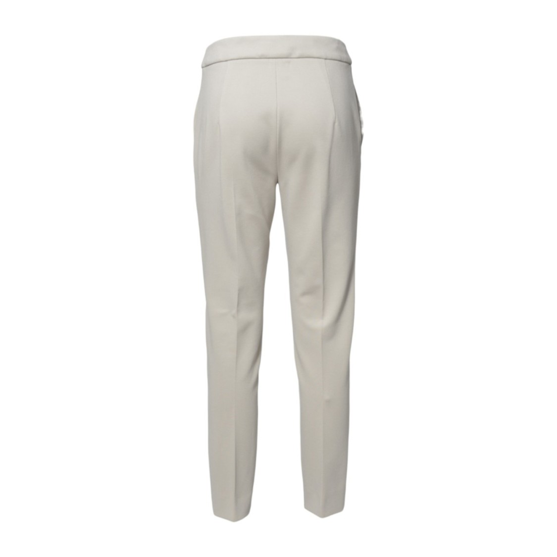 Max Mara Pearl Gray Viscose Blend Pegno Pants In Neutrals