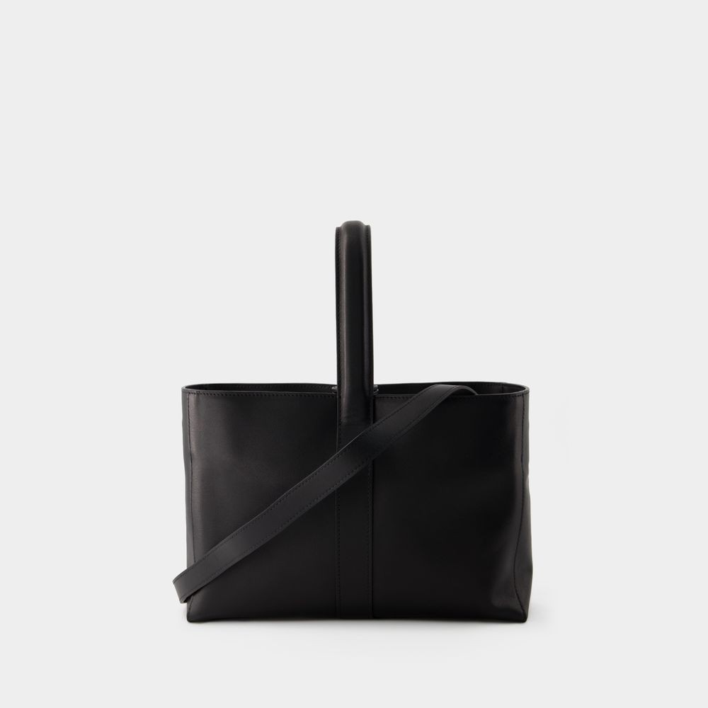 トートバッグ Ines De La Fressange Leonore Bag - Leather - Black Ines De La Fressange Leonore Bag - Leather - Black Tote Bag