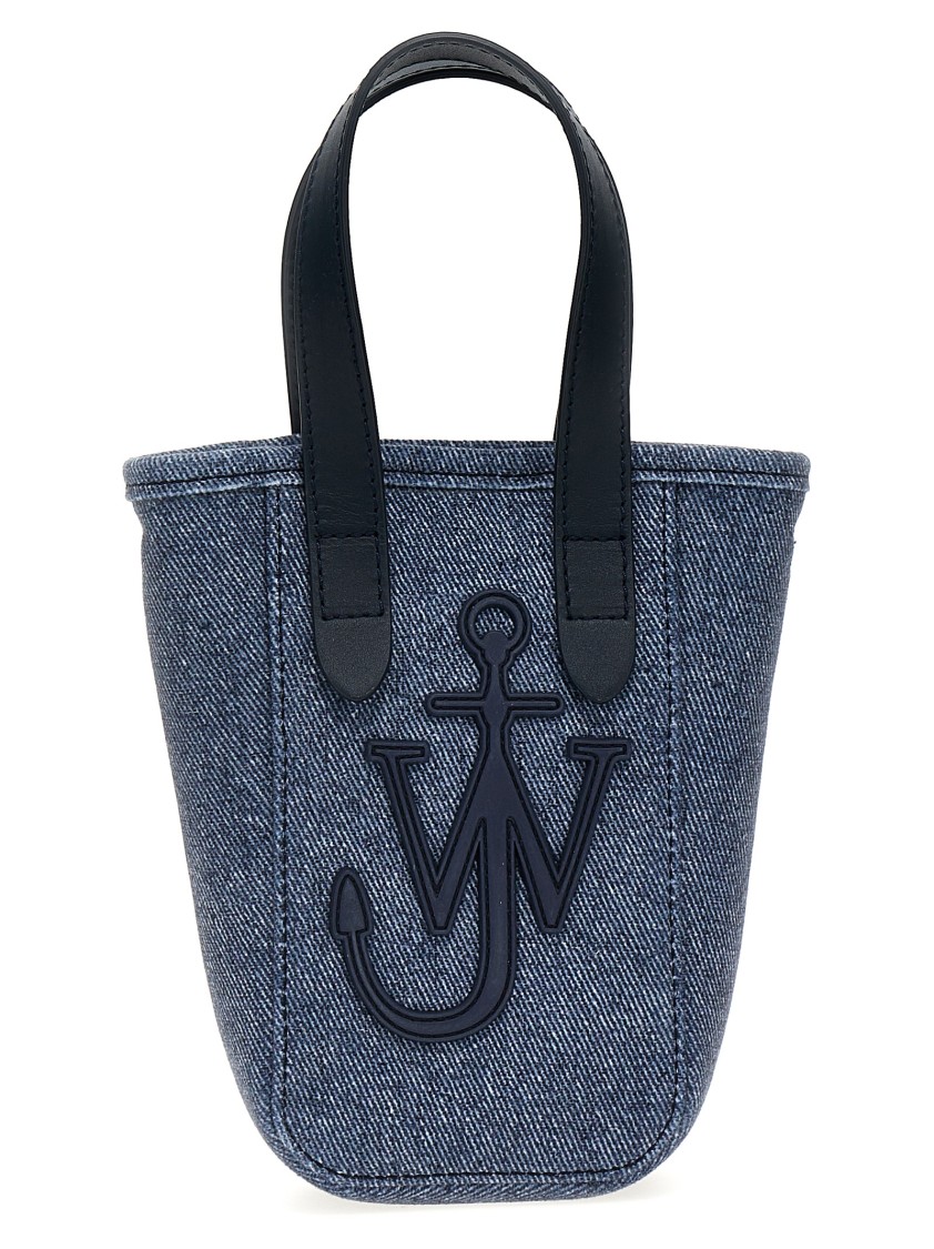 Jw Anderson J.w.anderson 'mini Belt' Shopping Bag In Blue