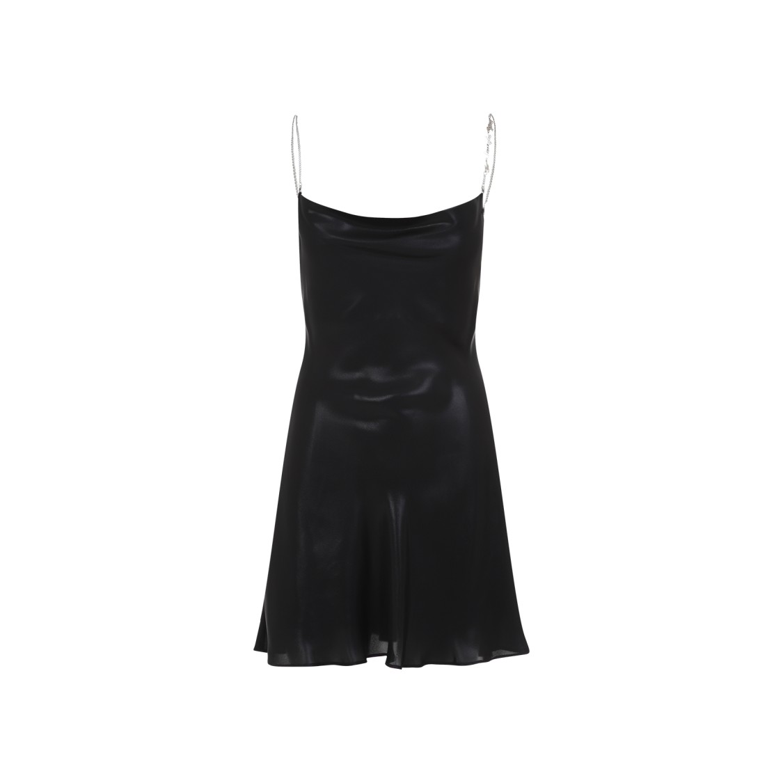 Shop Diesel D-minty Black Polyester Mini Dress