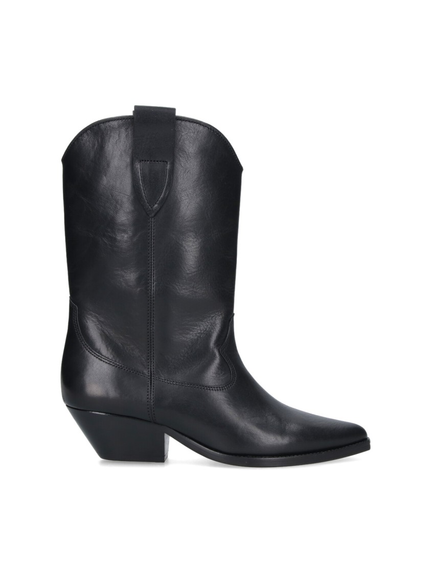 Isabel Marant "duerto" Ankle Boots Black In Black