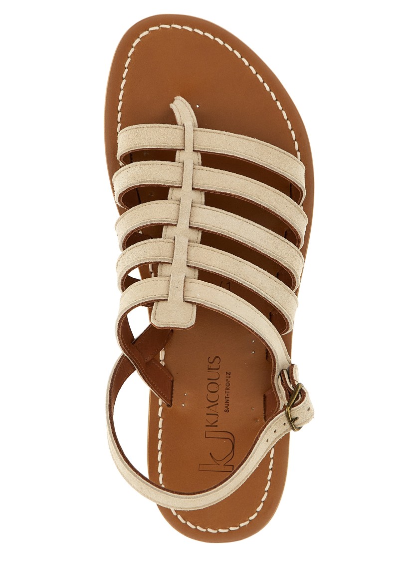 K.jacques Saint Tropez Homere Sandals Beige In Neutral