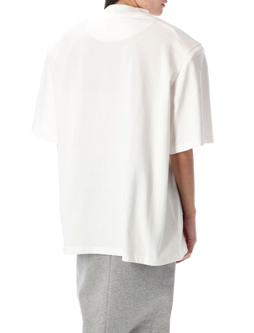 Shop Attico The Kylie Oversized T-shirt In White