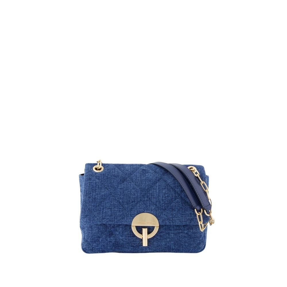 vanessabruno Grand Moon Bag - Vanessa Bruno - Linen - Blue