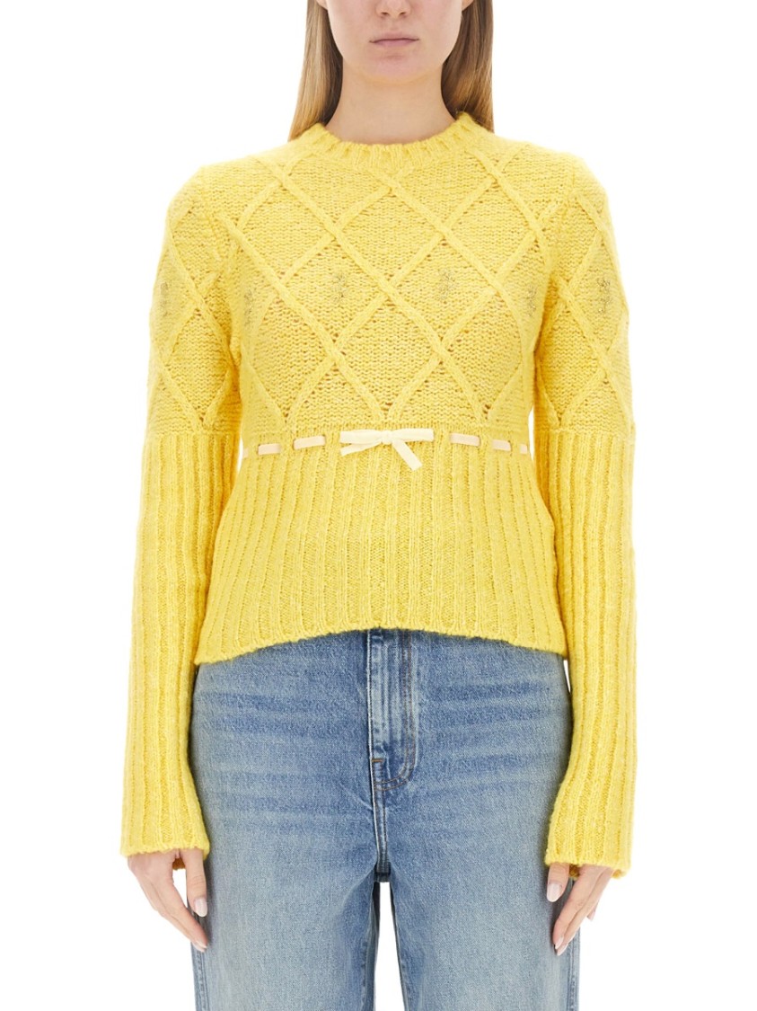 Cormio Textured Wool Jersey Knitwear
