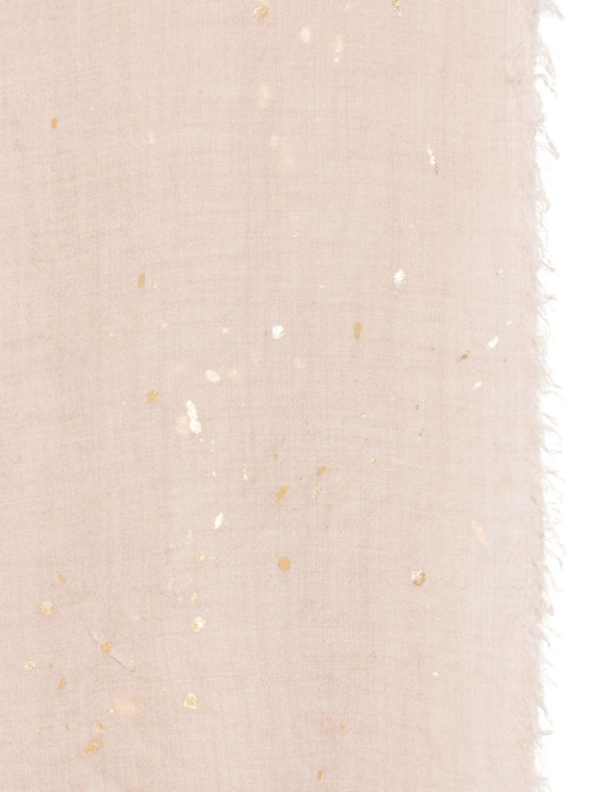 Faliero Sarti Cashmere Scarf With Delicate Fringe