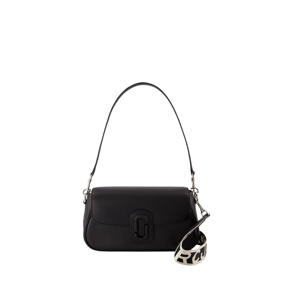 Marc Jacobs The Shoulder Bag - Leather - Black In White