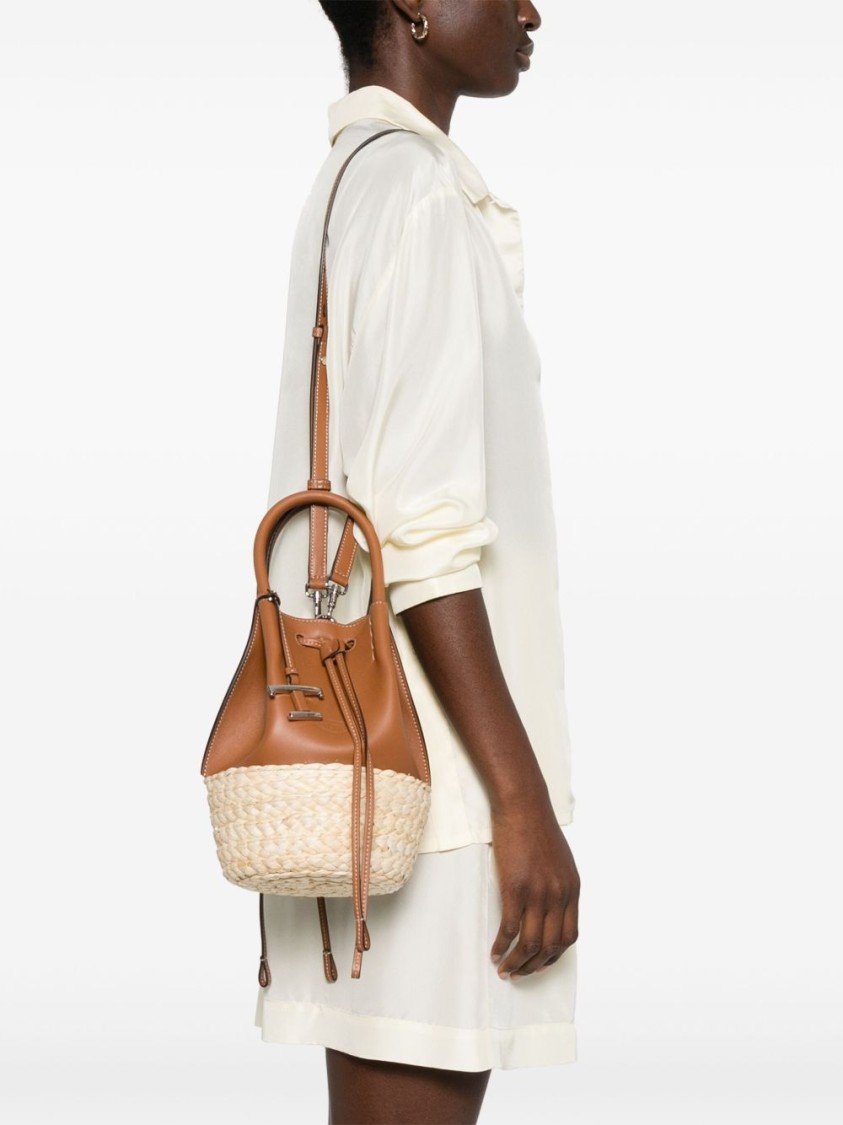 Shop Tod's Brandy Bags In Brown
