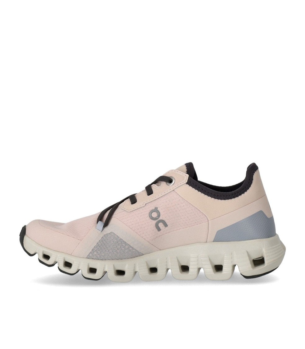On Cloud X 3 Ad Shell Heather Sneaker In Pink