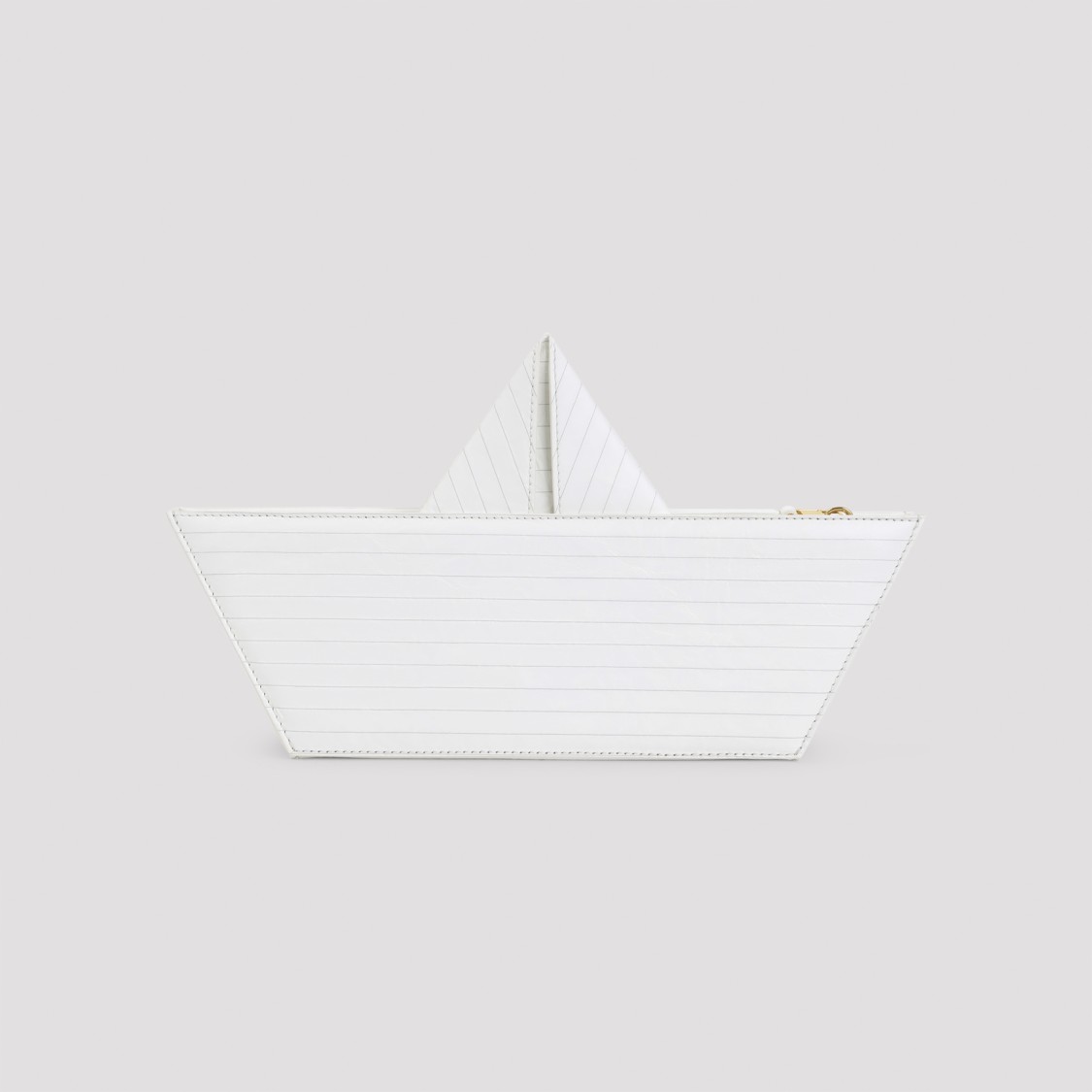 Moschino Boat-motif Clutch Bag In White