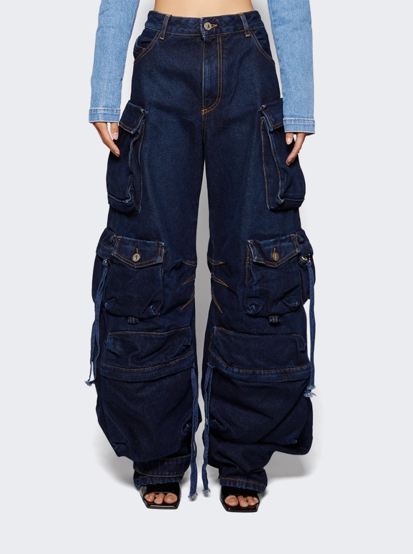 MAGDA BUTRYM MAGDA BUTRYM ULTRA CROPPED SCOOP DENIM JACKET