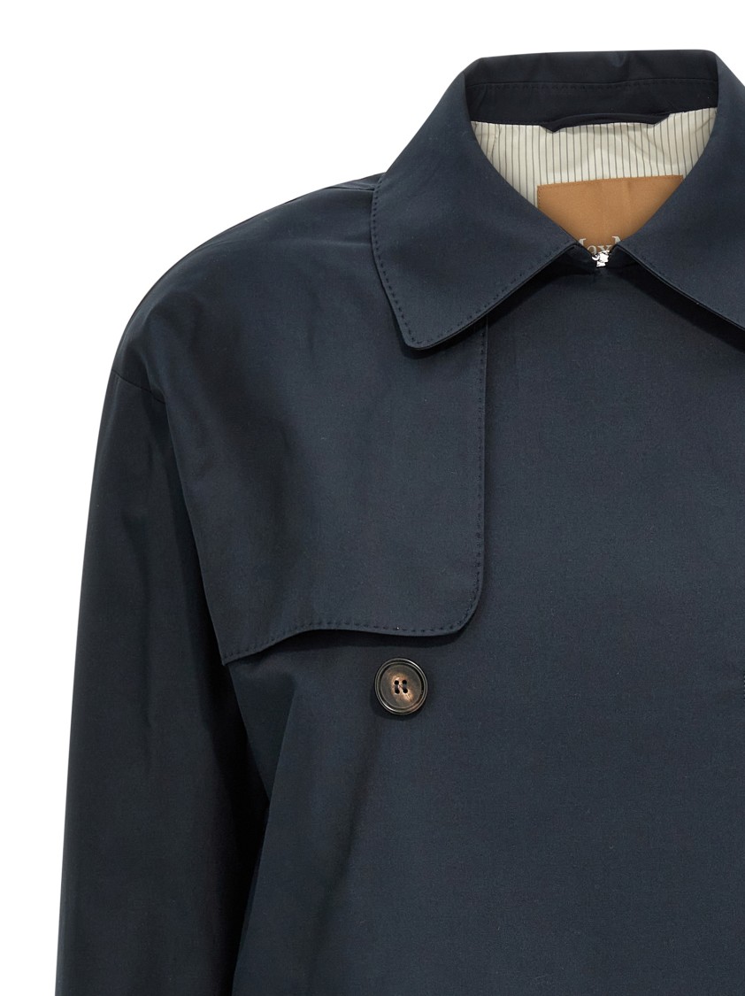 Max Mara 'zeno' Short Trench Coat