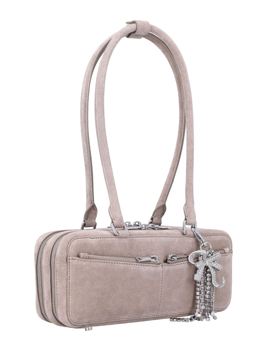 Self-portrait Baguette Shoulder Bag With Charm