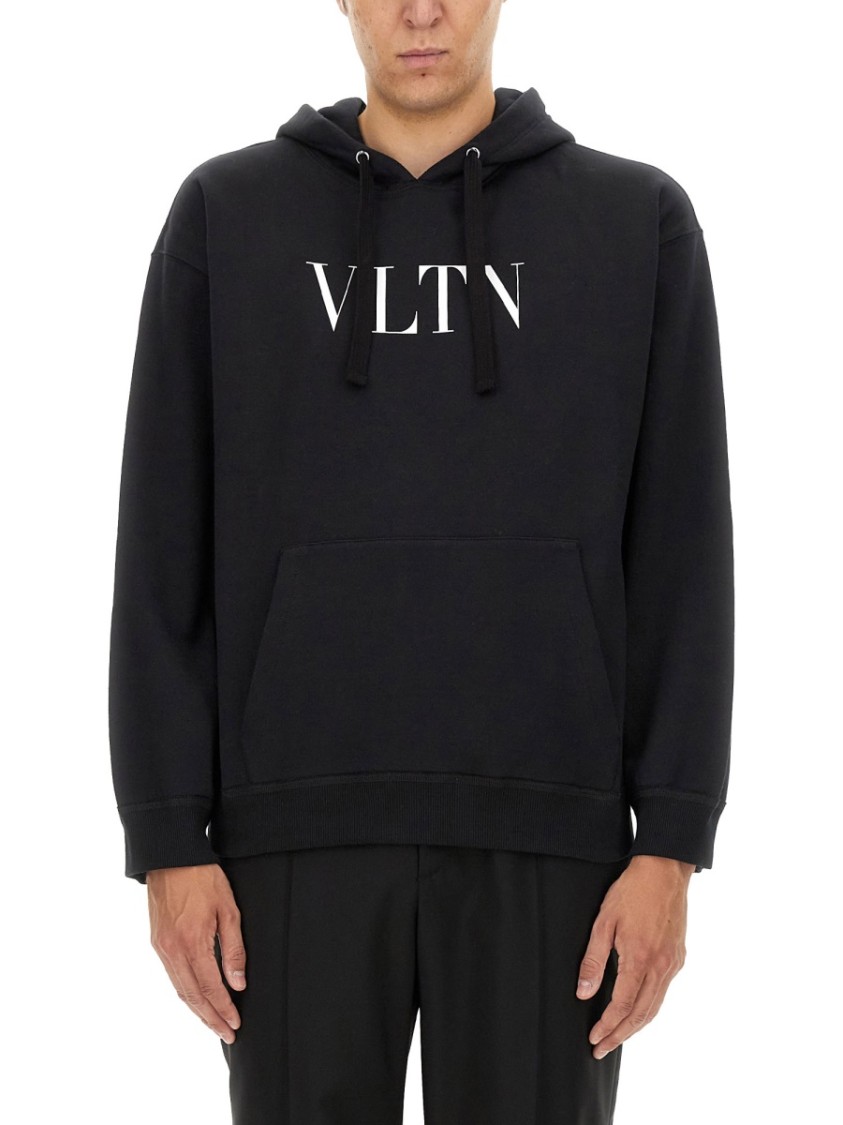 Shop Valentino "vltn" Sweatshirt