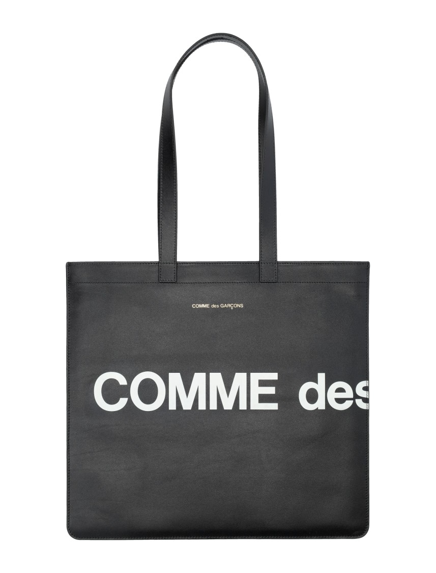 Comme Des Garçons Logo Tote Bag