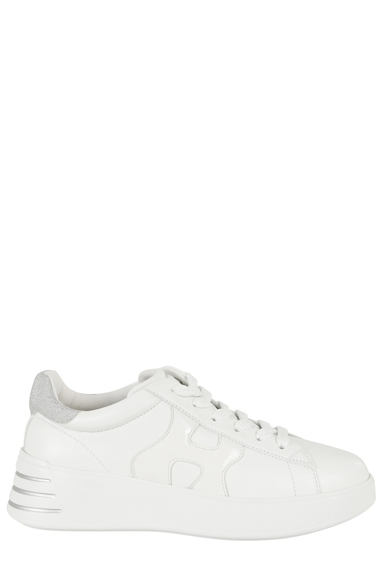 Shop Hogan Rebel H564 H. Sneakers In White