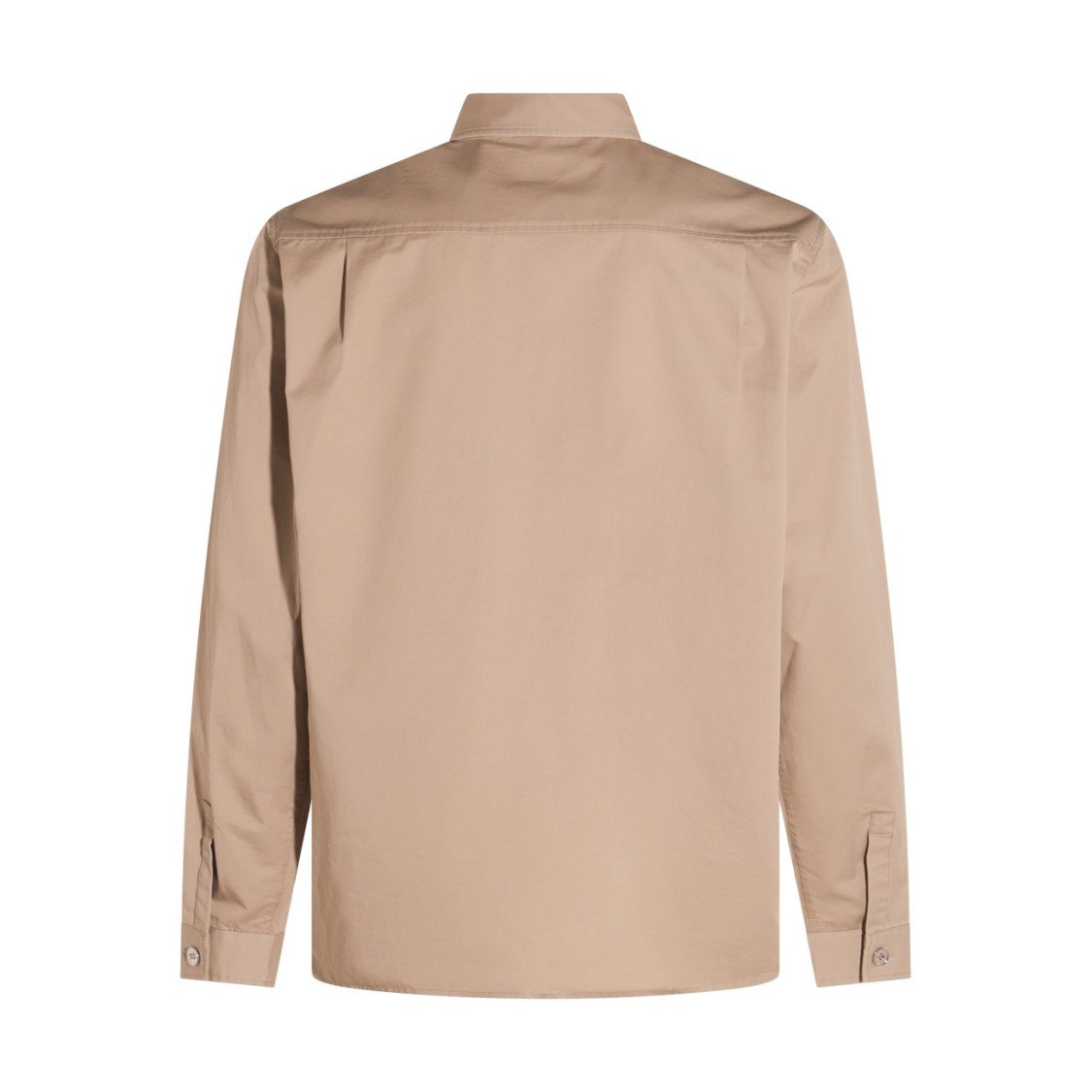 Add Modern Cotton Shirt With Classic Collar In Pink