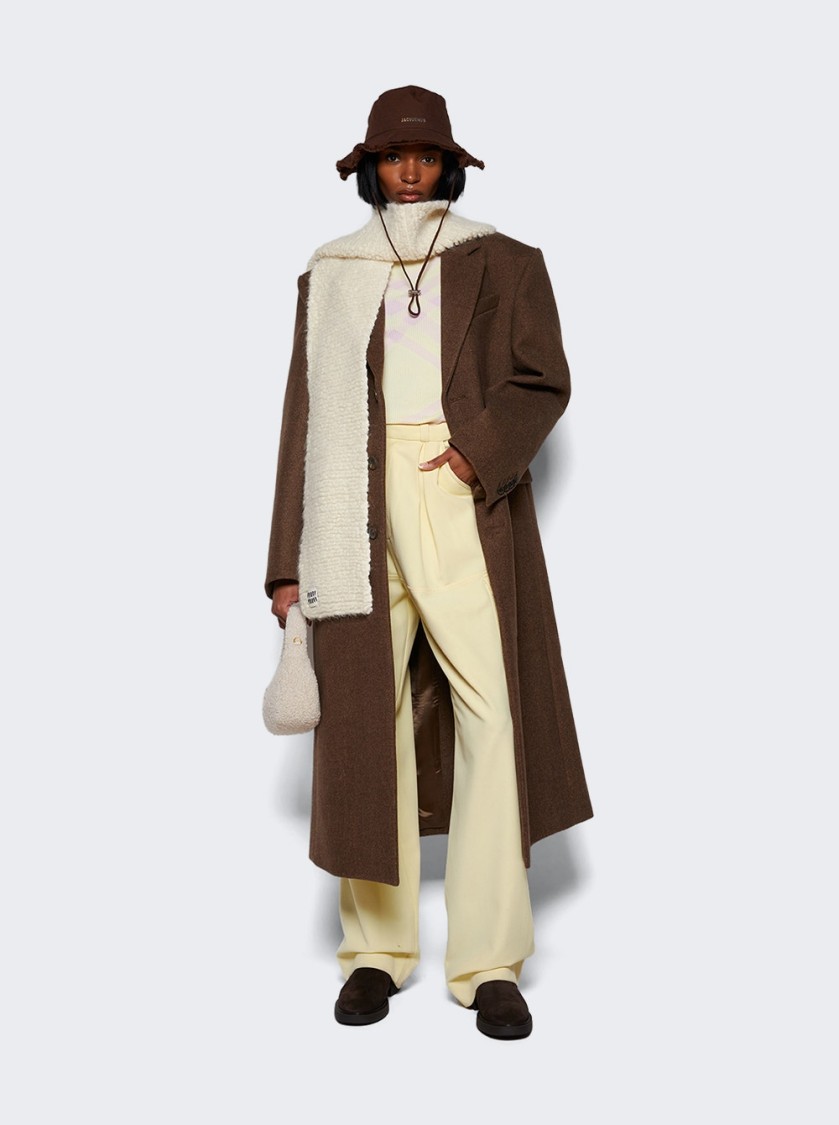 Wardrobe.nyc Single Breasted Coat With Relaxed Silhouette