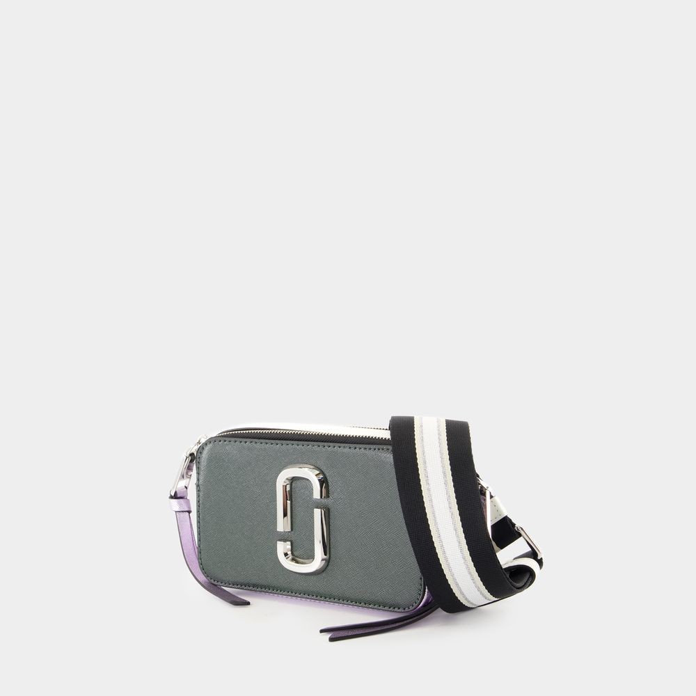 Marc Jacobs The Snapshot Crossbody - Leather - Green In Green