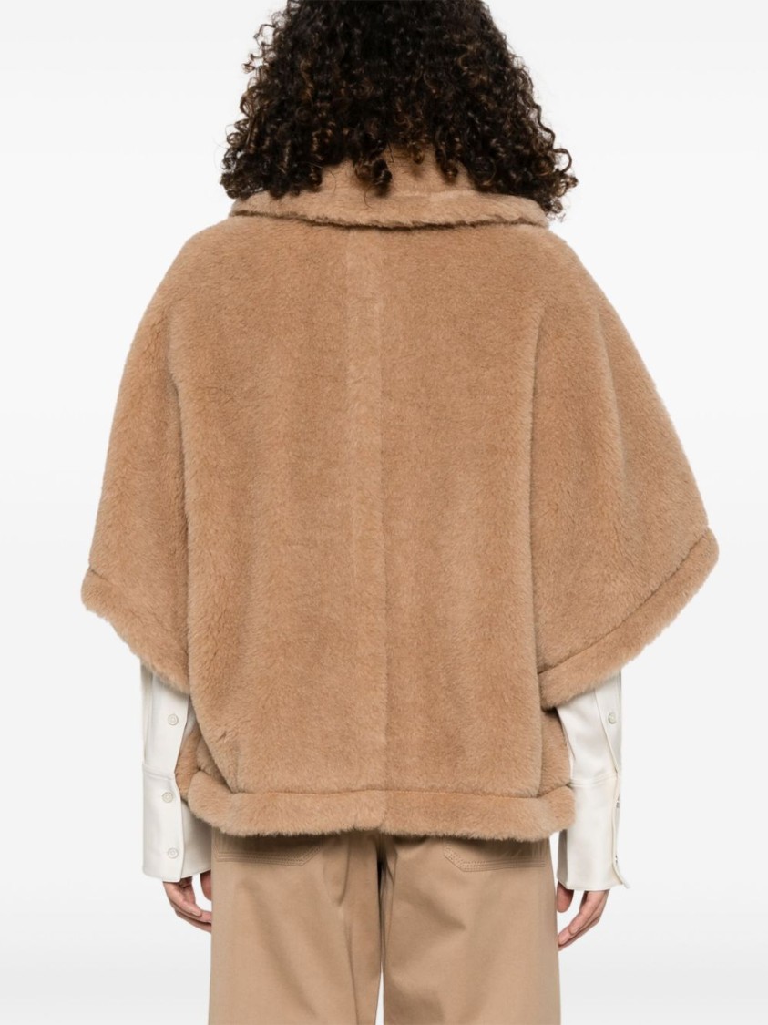Shop Max Mara Tenebre Poncho