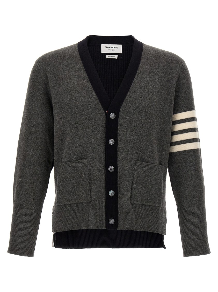 Thom Browne Cardigan In Black