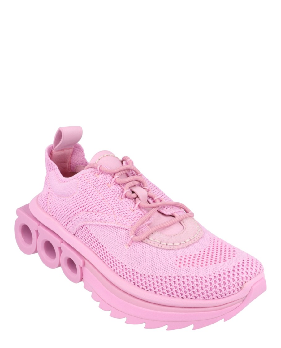Ferragamo Nima Fabric Low-top Sneakers