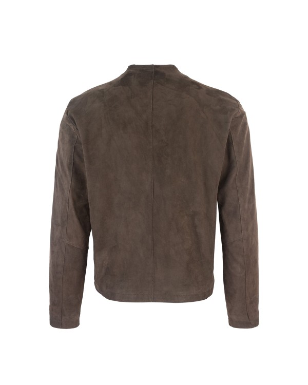 D-Four Raw-Cut Suede Biker Jacket Casual Jacket | THE LIST