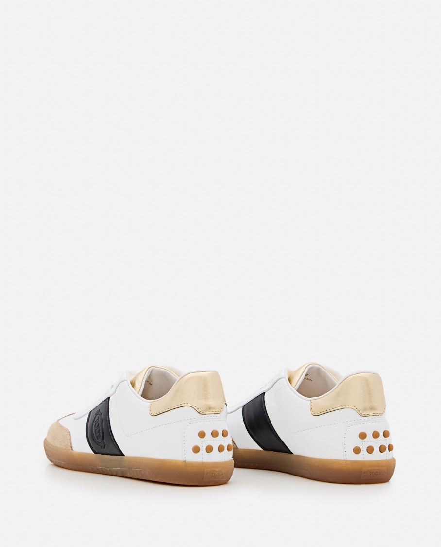 Tod's Cassetta Legg Sneakers In White
