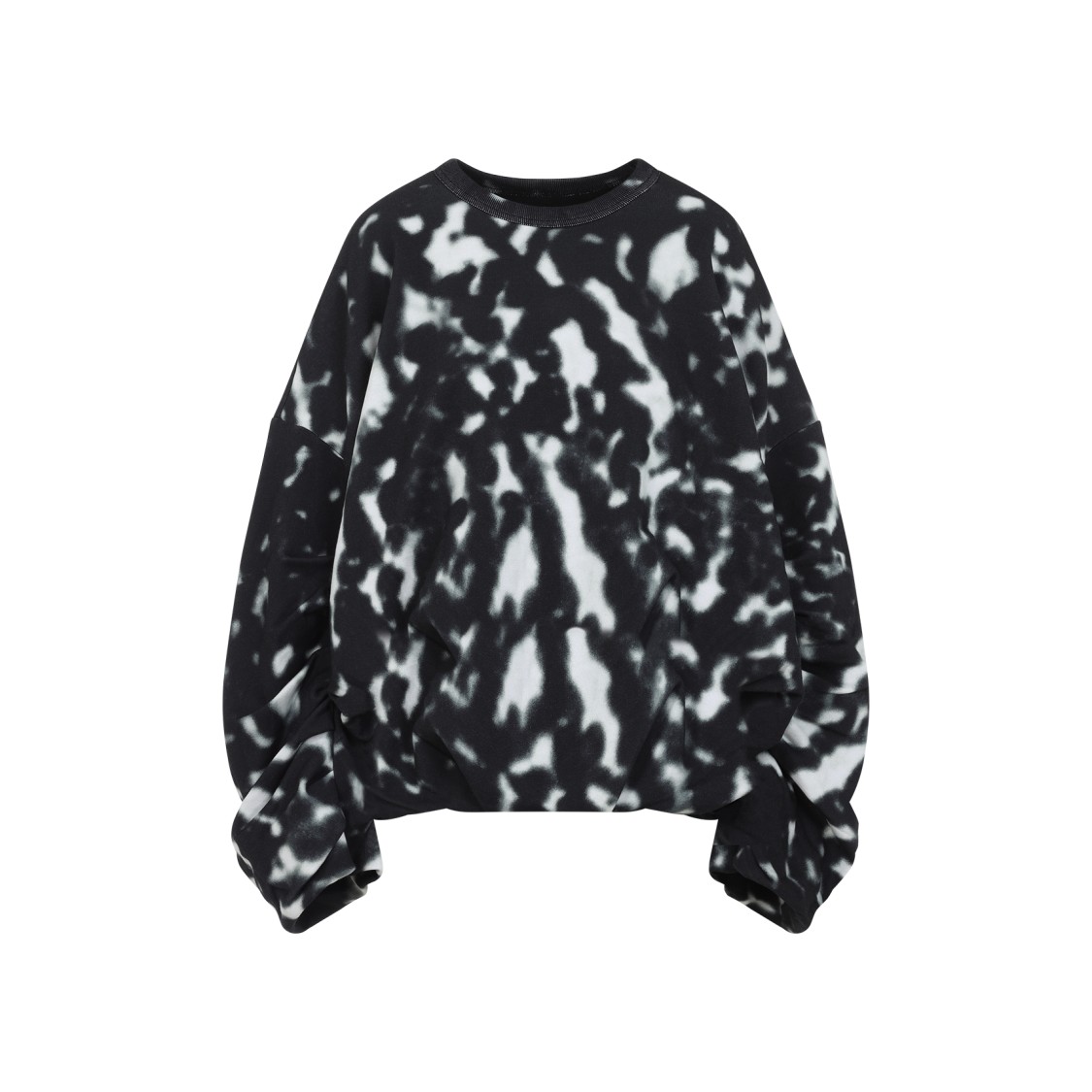 Shop Dries Van Noten Black Cotton Hannet Sweater