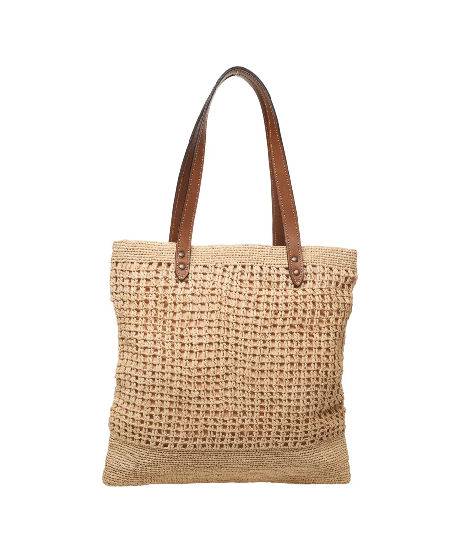 AFAR AFAR BAACO' RAPHIA TOTE BAG 
