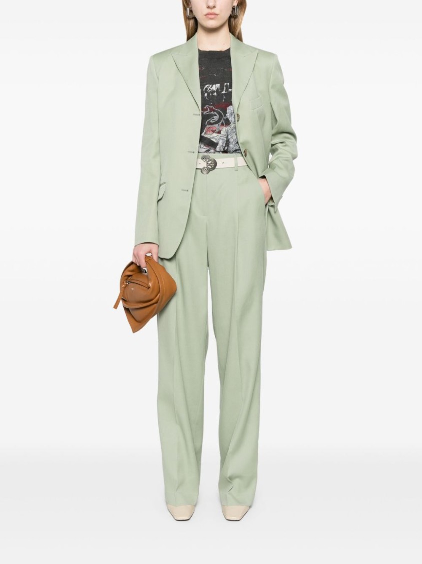 Golden Goose Structured Jacket With Notch Lapels And Shoulder Pads