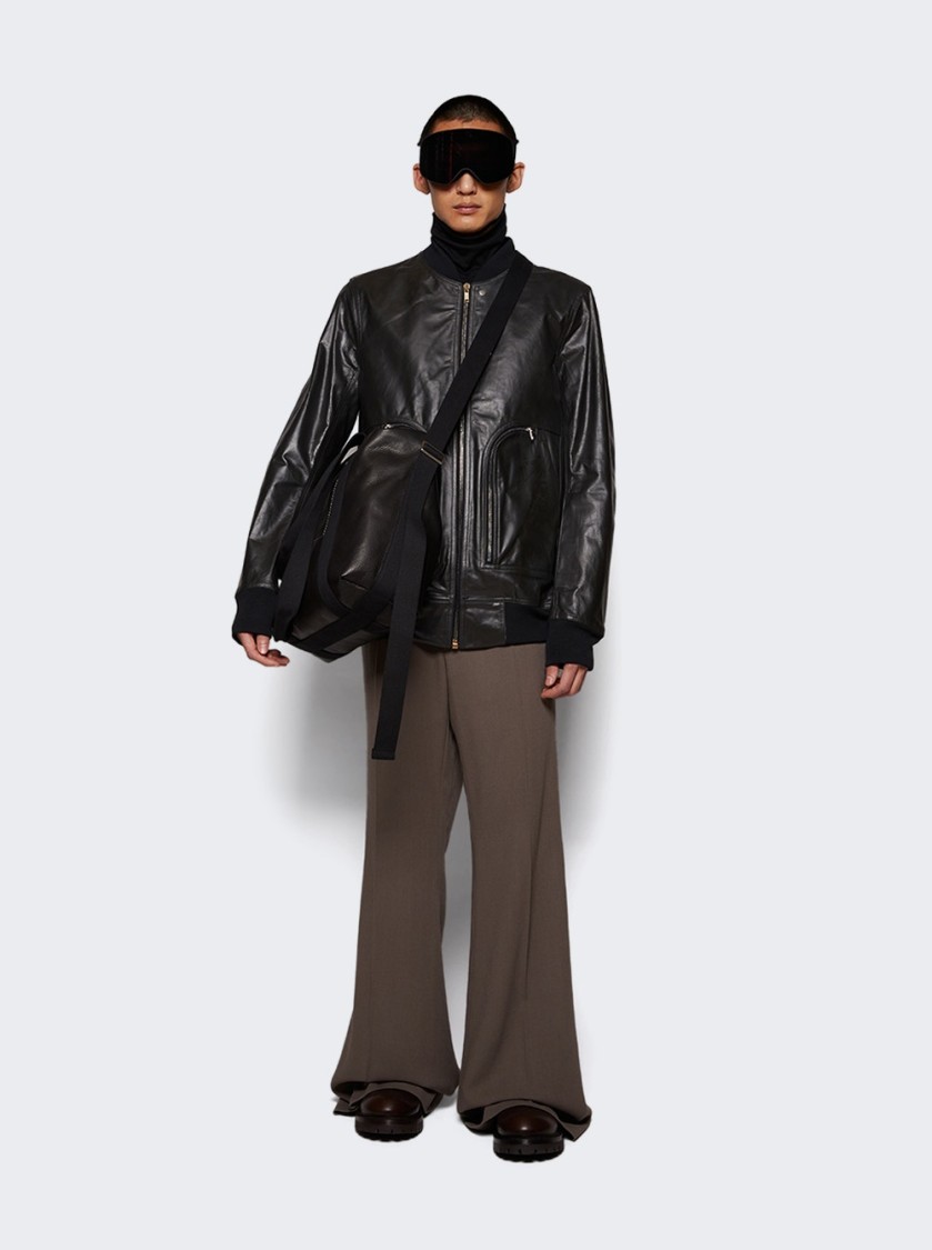 Rick Owens Trolley Bag Black In Black