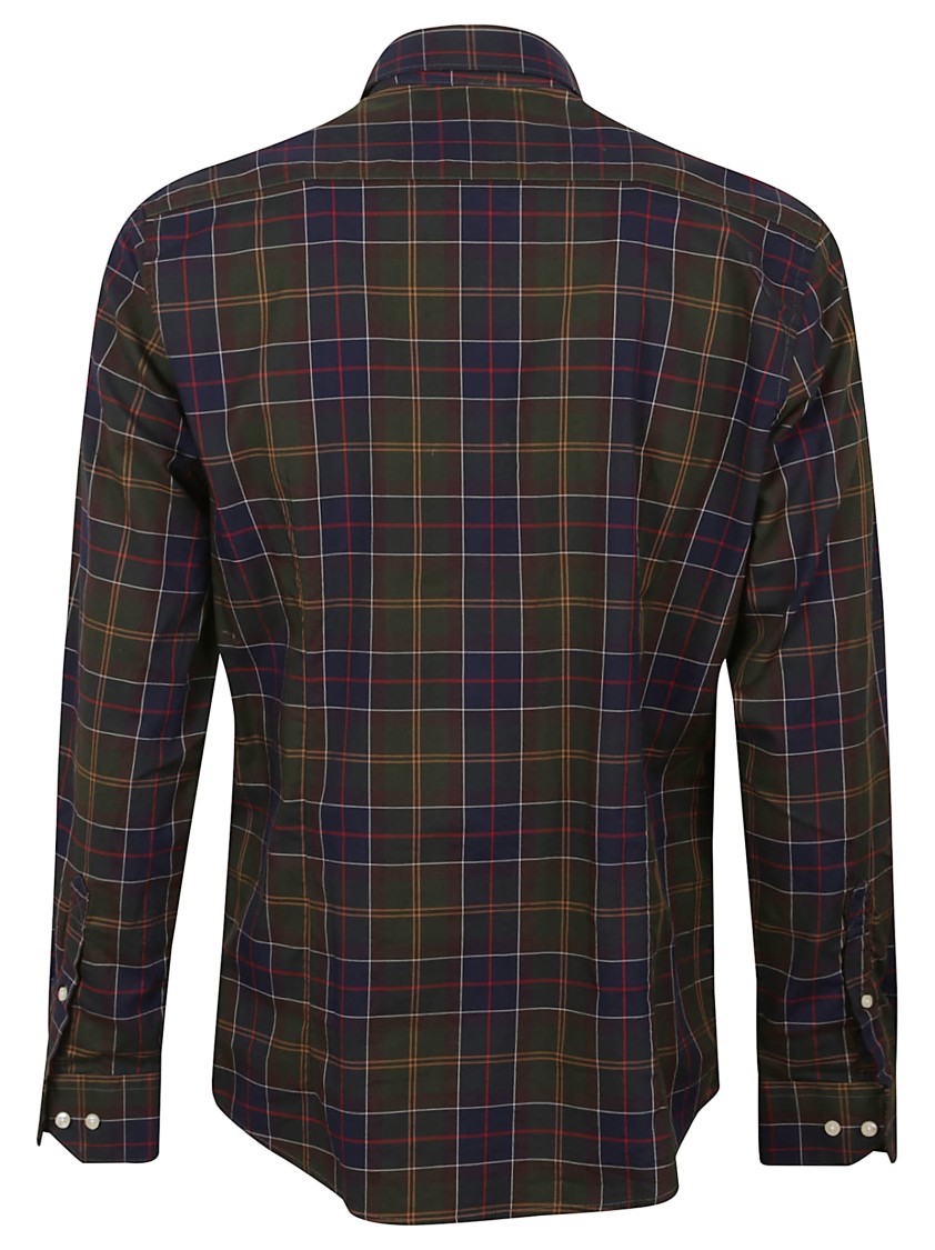 Barbour Wetheram Tailored Shirt In Black