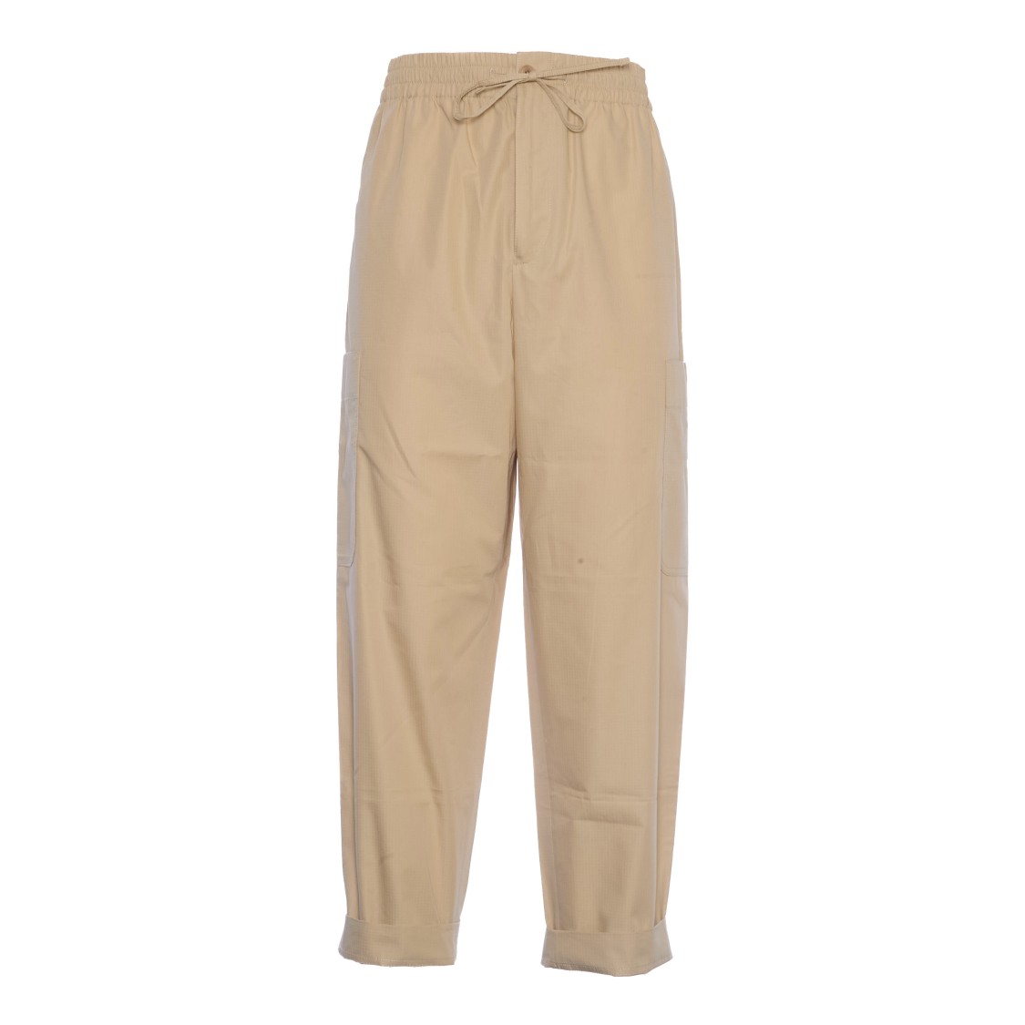 Kenzo Beige Cargo Jogpants With Drawstring Waist