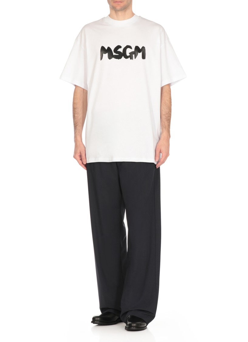 Msgm Topwear In White