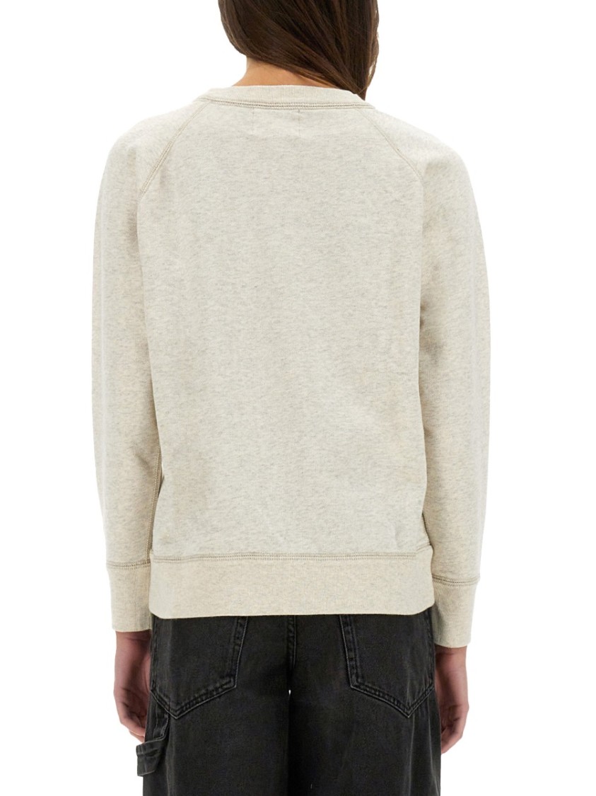 Isabel Marant Étoile Isabel Marant Etoile Melange Sand Cotton Blend Millyny Sweatshirt In Neutral
