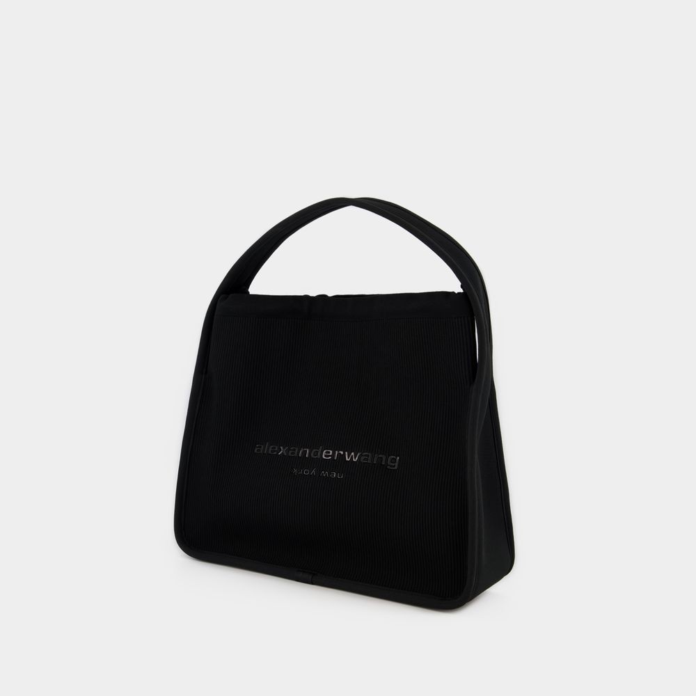 Alexander Wang Large Ryan Shoulder Bag In Black