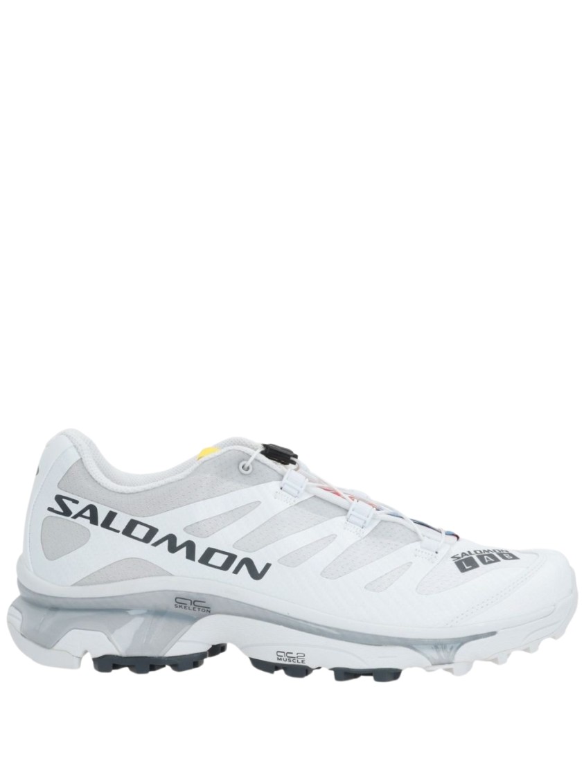 Salomon Two-tone Fabric Xt-4 Og Sneakers In White
