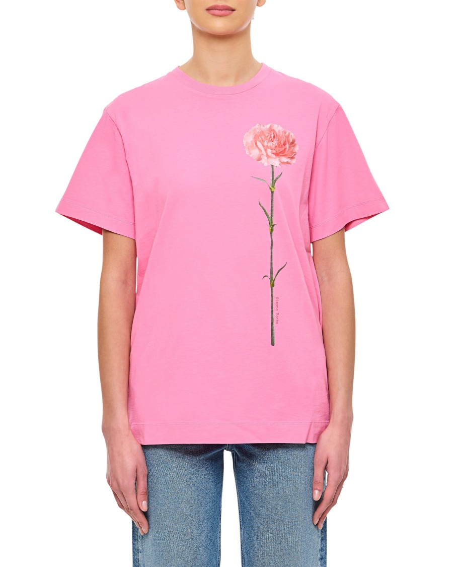 Simone RochaのTシャツ Simone Rocha ロゴ Tシャツ | ブラック | FARFETCH JP