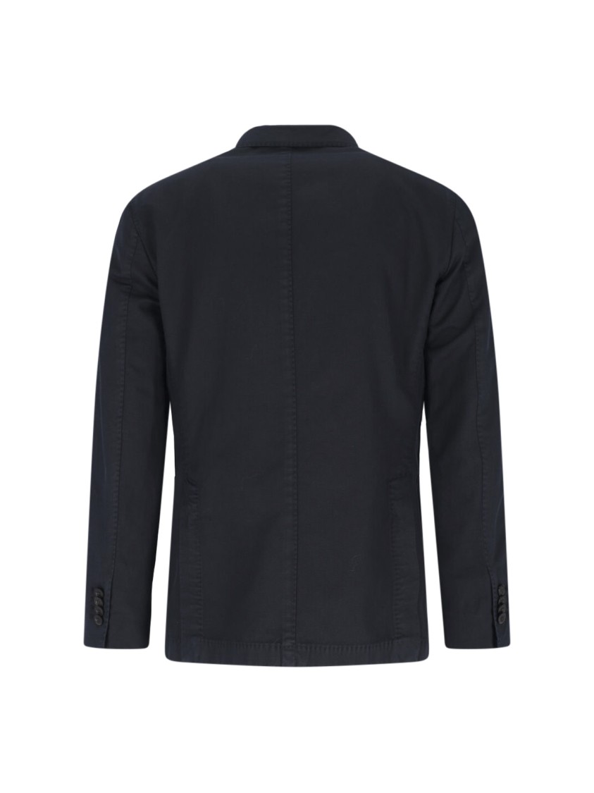 Boglioli Double-breasted Blazer In Blue