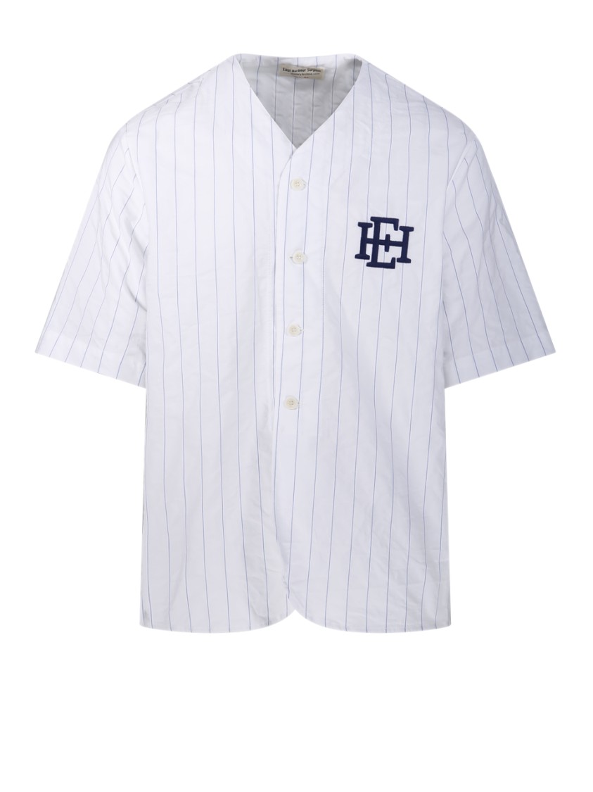 Shop East Harbour Surplus Gehrig Baseball Shirt In White