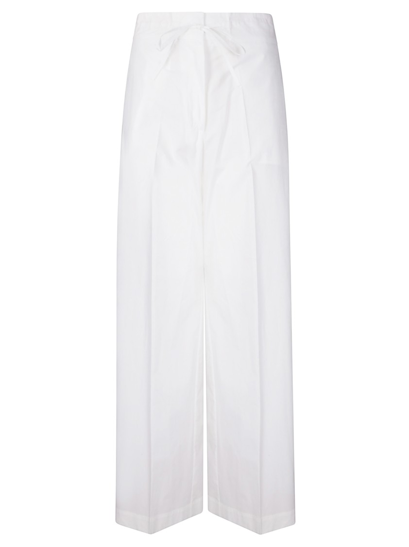 P.a.r.o.s.h . Canyox Straight Leg Trousers In White