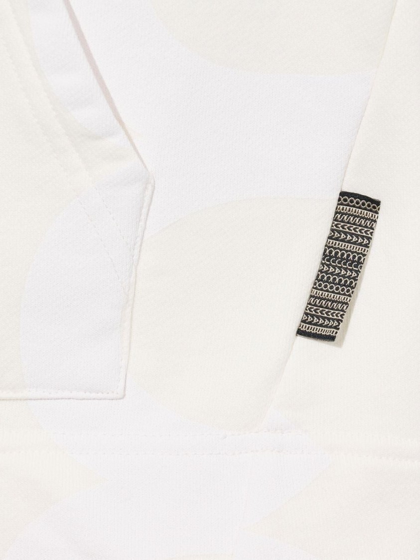 Marc Jacobs The Monogram Cotton Hoodie In White